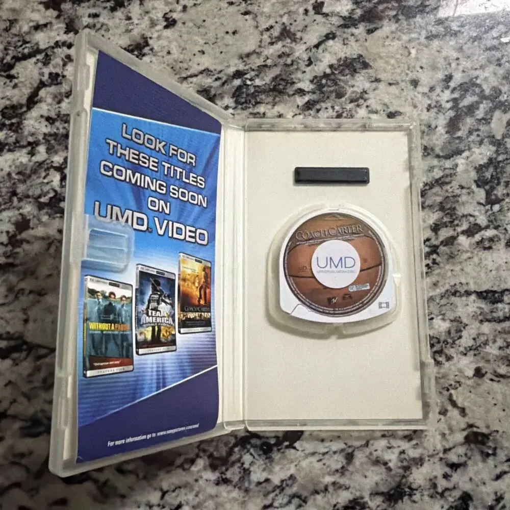 Coach Carter (UMD Video, PSP, 2005) Samuel L. Jackson
